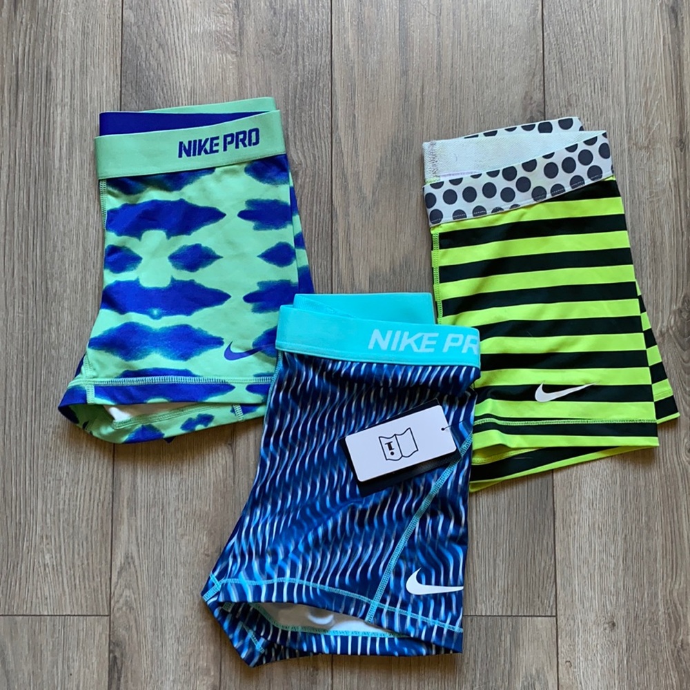 Nike pro spandex shorts